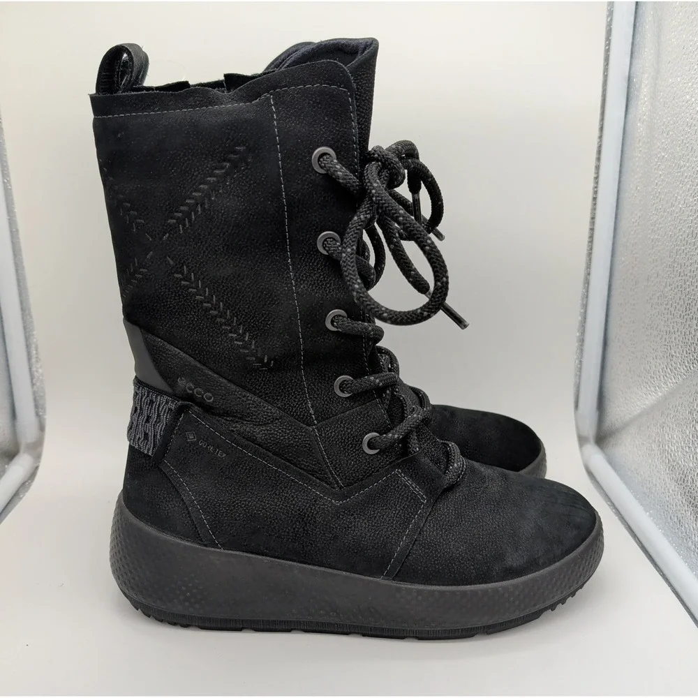 ECCO Ukiuk 2.0 Hydromax Primaloft Gore-Tex Waterproof Boot Women's 7 Yak Leather